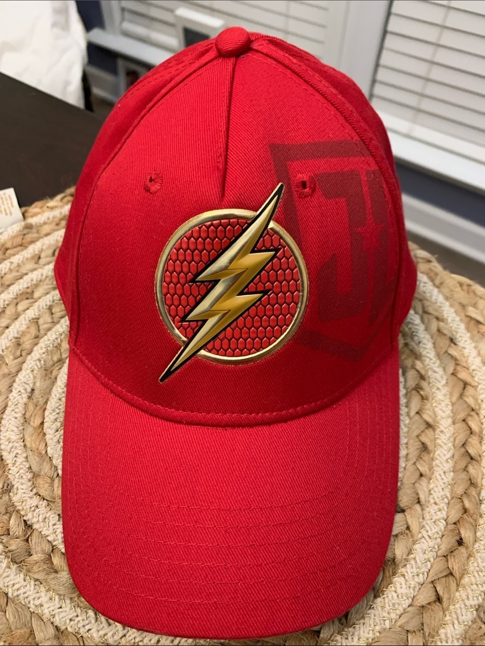 15 Justice league hat, cap never worn only stored